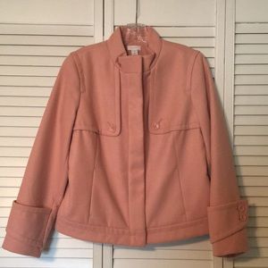 Blush color jacket - very warm!